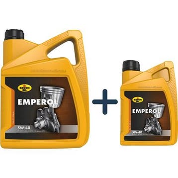 Kroon Olie Aanbieding: Emperol 5W40 6L = 5L + 1L, Verzenden, Nieuw