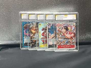 One Piece - 5 Card - One Piece - Monkey D. Luffy, Nieuw