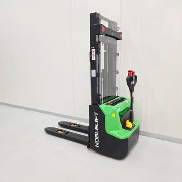 Nieuw - elektrische stapelaar - 4.3m - 3 delig tripex 1300kg, 1000 tot 2000 kg, Elektrisch, Stapelaar, Noblelift 
