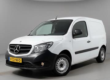 Mercedes-Benz Citan bestel 111 CDI Navi Airco Perfecte Staat, Stof, Gebruikt, Euro 6, Wit