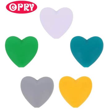 Opry Siliconen Kralen Hartjes Vorm - 20 mm - Kleurset 4 (S, Ophalen of Verzenden, Nieuw
