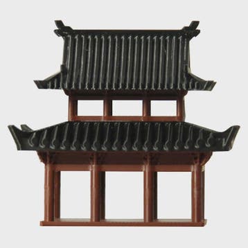 Miniatuur Chinese Paviljoen Ornament - Decoratie voor Poppen, Verzenden