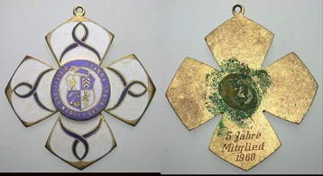Abzeichen 1960 Bielefelder medaille Bielefelder Karnev Ge..., Verzenden
