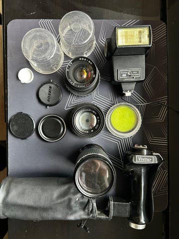 Vivitar, Rokinon Mir-24H 2/35mm + Kaleinar-5H 2,8/100mm +, Nieuw