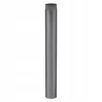 Kachelpijp Zwart | 100cm | 120mm | OP=OP, Hoog rendement (Hr), Minder dan 60 cm, Ophalen of Verzenden, 80 cm of meer