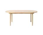 Eettafel Carno ovaal verlengbaar 190 cm - 280 cm - Naturel, Huis en Inrichting, Tafels | Eettafels, Ophalen of Verzenden, Nieuw