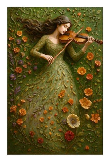 yamila velazquez - Hada del violín XL (Sin reserva)