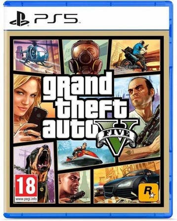 Playstation 5 Grand Theft Auto V, Verzenden, Zo goed als nieuw