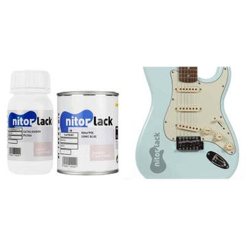 NitorLACK N167000108 NitorPOL Polyurethaanlak Sonic Blue –, Ophalen of Verzenden, Nieuw