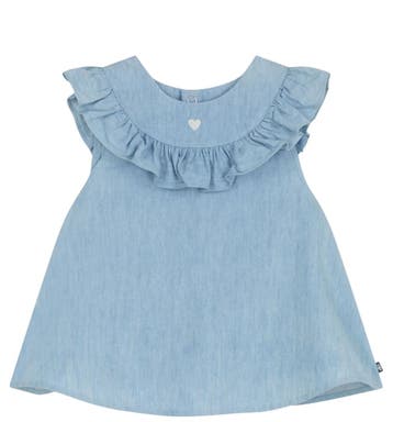 Petit Bateau Katoenen babybloesje zonder mouwen in, Ophalen of Verzenden, Nieuw