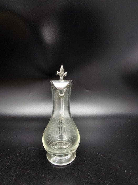 Olie-en-azijnstelletje - .800 zilver - JMS., Antiek en Kunst, Antiek | Goud en Zilver