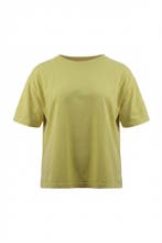 American Vintage T-shirt in maat S Geel, Kleding | Dames, T-shirts, American Vintage, Verzenden, Gedragen, Geel