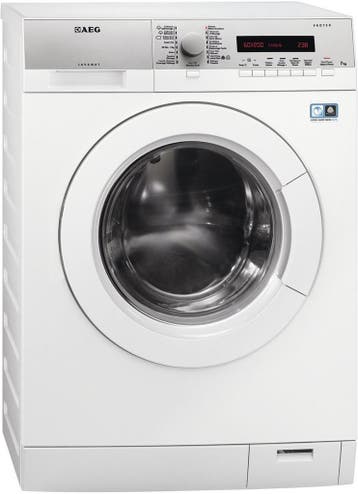 AEG L76675dfl - Wasmachine - 7 kg - 1600 tpm, Ophalen of Verzenden, Zo goed als nieuw, Voorlader, 85 tot 90 cm