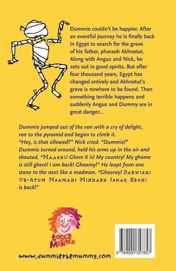 Dummie the Mummy and the Tomb of Akhnetut / Dummie de mummie, Boeken, Verzenden, Zo goed als nieuw, Tosca Menten