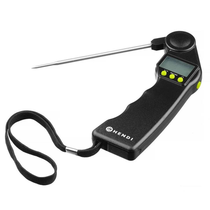 Thermometer | Digitaal | Sonde (Inklapbaar) | -50°C/+300°C |, Zakelijke goederen, Horeca | Keukenapparatuur, Nieuw in verpakking