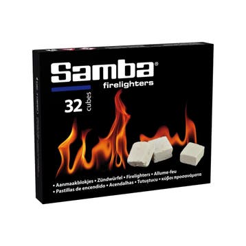 Samba Aanmaakblokjes - petroleumbasis - snel en veilig aa..., Ophalen of Verzenden, Nieuw