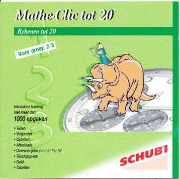 Schubi Cd-rom Mathe-Clic tot 20, Verzenden, Nieuw