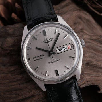 Longines - Admiral - Zonder minimumprijs - 8182-2-A - Heren