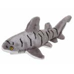 Zand tijgerhaai knuffel 30 cm - Knuffel haaien, Ophalen of Verzenden, Nieuw