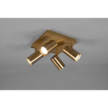 LED Plafondspot - Trion Monla - GU10 Fitting - 4-lichts -, Ophalen of Verzenden, Nieuw, Plafondspot of Wandspot