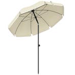 Strandparasol Ø150 Cm Waterafstotend Opvouwbaar Strandparaso, Verzenden