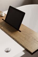 Badplank eiken hout - Mokka kleur - 80 cm - Snelle levering, Nieuw, Bruin, Overige typen