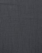 Hydrofiel Double Gauze Linnen Grijs, Nieuw, Grijs