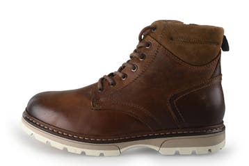 Nelson Veterboots in maat 42 Cognac, Overige kleuren, Verzenden, Boots, Zo goed als nieuw