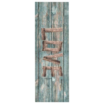 vidaXL Keukenmat wasbaar Love 45x150 cm, Verzenden, Nieuw