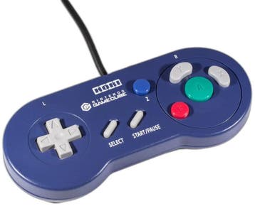 Hori Gamecube Gameboy Player Controller Indigo, Ophalen of Verzenden, Zo goed als nieuw
