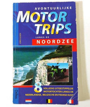 Avontuurlijke motortrips langs de Noordzee - J. Gijsen, Verzenden, Gelezen, J. Gijsen