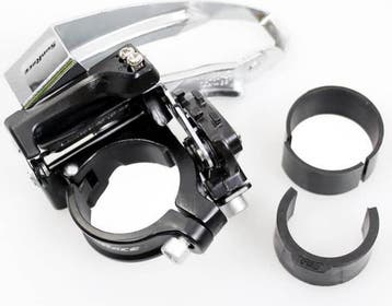 Sunrace Voorderailleur Fdm500 3 X 7/8 Speed Zilver, Fietsen en Brommers, Fietsonderdelen, Ophalen of Verzenden, Zo goed als nieuw