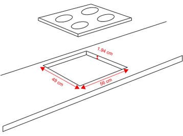 Miele - Inductie Kookplaat - Zwart, Verzenden, Nieuw, Inductie, 4 kookzones
