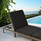Wicker ligbed Sofia - natuur, Tuin en Terras, Tuinsets en Loungesets, Verzenden, Nieuw