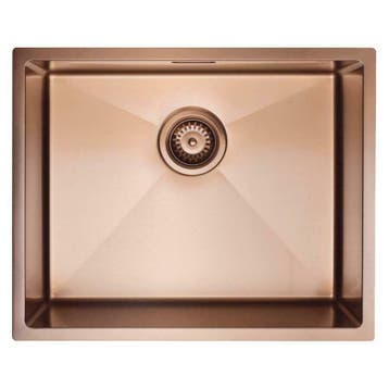 Spoelbak | Rosé | 50 x 40 | SPB50-6ROSE, Verzenden, Nieuw