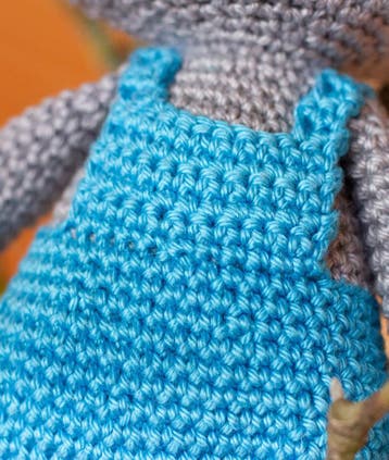 Haakpatroon Amigurumi Olifantjes - met tuinbroekje van kat, Ophalen of Verzenden, Nieuw