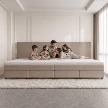 van Schaik Familie Boxspring James XXL - 310 x 200, Nieuw