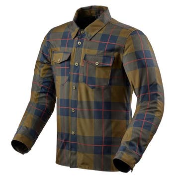 REVIT! Bison 2 H2O Overshirt Ocher Geel, Motoren, Kleding | Motorkleding, Nieuw met kaartje, REV'IT!, Jas | textiel, Heren