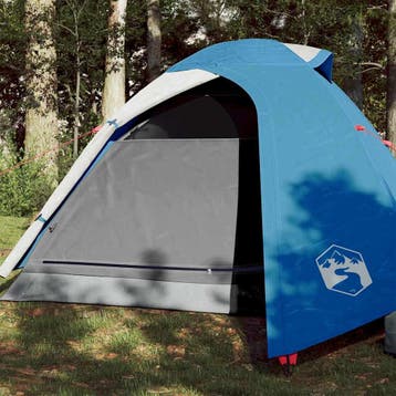 vidaXL Koepeltent 3-persoons waterdicht blauw, Verzenden, Nieuw, Tot en met 2