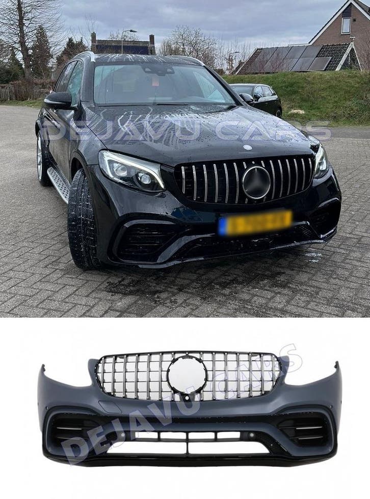 Facelift GLC63 AMG Look Voorbumper voor Mercedes Benz GLC-Kl, Auto diversen, Tuning en Styling, Ophalen of Verzenden