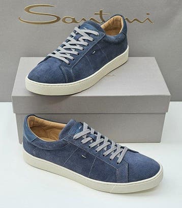 Santoni - Sneakers - Maat: EU 43 - Nieuw met tags, Nieuw