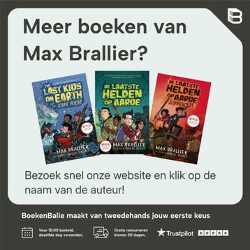 De laatste helden op aarde / De laatste helden op aarde, Boeken, Verzenden, Zo goed als nieuw, Max Brallier
