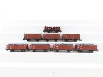 Fleischmann N - 8215/8221K/8353 - Modeltrein goederenwagon, Nieuw