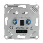 DUO LED dimmer 2x 3-75W | Universeel | Fase afsnijding, Ophalen of Verzenden, Nieuw