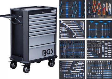 Workshop Trolley 8 Drawers with 299 Tools, Verzenden, Nieuw