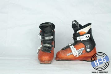 Refurbished - Skischoenen - Salomon T2 orange - 21.5MP/34EU, Gebruikt, Schoenen, Skiën, Salomon