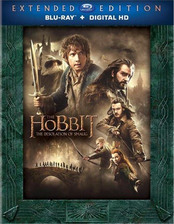The Hobbit - The desolation of Smaug extended edition, Cd's en Dvd's, Blu-ray, Ophalen of Verzenden, Zo goed als nieuw