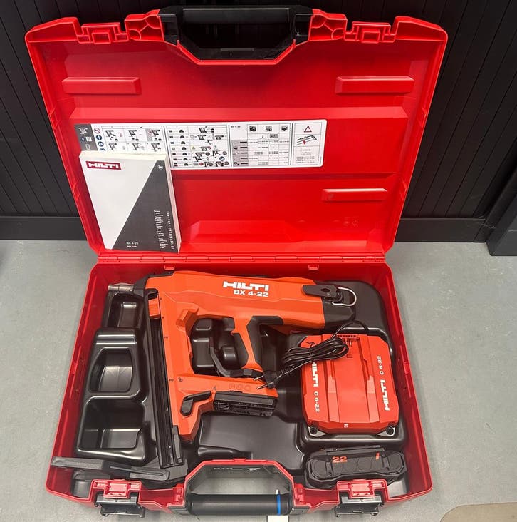 Hilti BX 4-ME-22 accugereedschap voor het plaatsen van, Doe-het-zelf en Verbouw, Gereedschap | Overige machines, Gebruikt, Ophalen of Verzenden