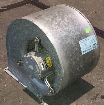 Goede gebruikte ventilator Brink B25 HR(D). DD 10-8 ECM., Ophalen of Verzenden, Nieuw
