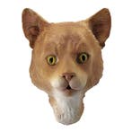 Katpoes masker (ginger/rood/bruin), Verzenden, Nieuw